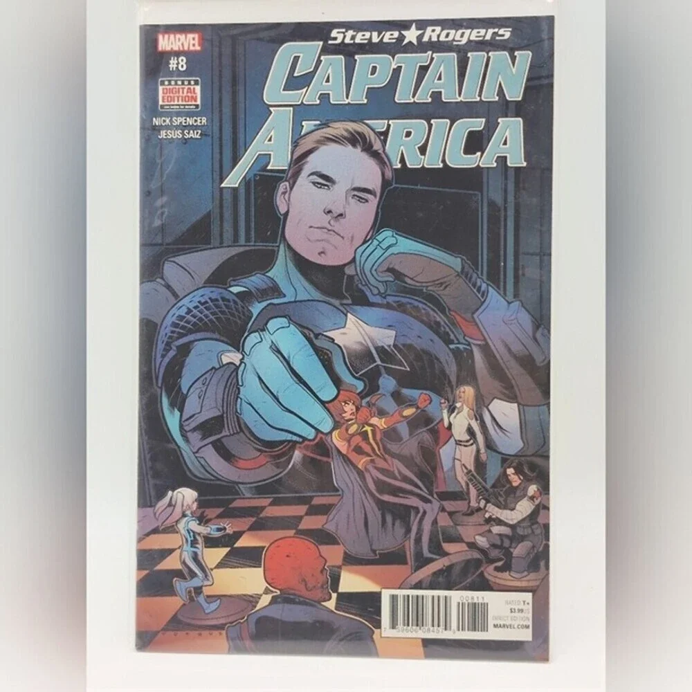 Captain America Steve Rogers Set Of 10 Comic Book Collection